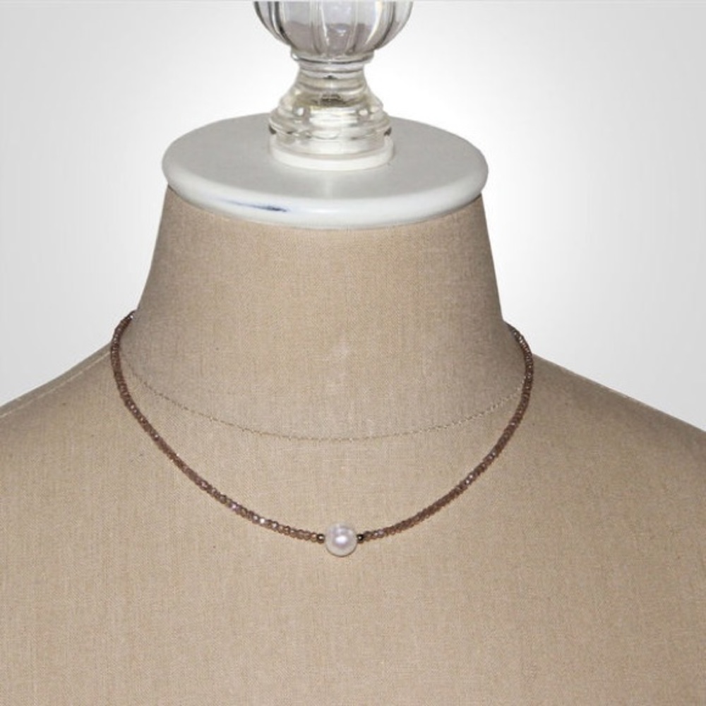 Laura Lively Pearl Sparkle Necklace